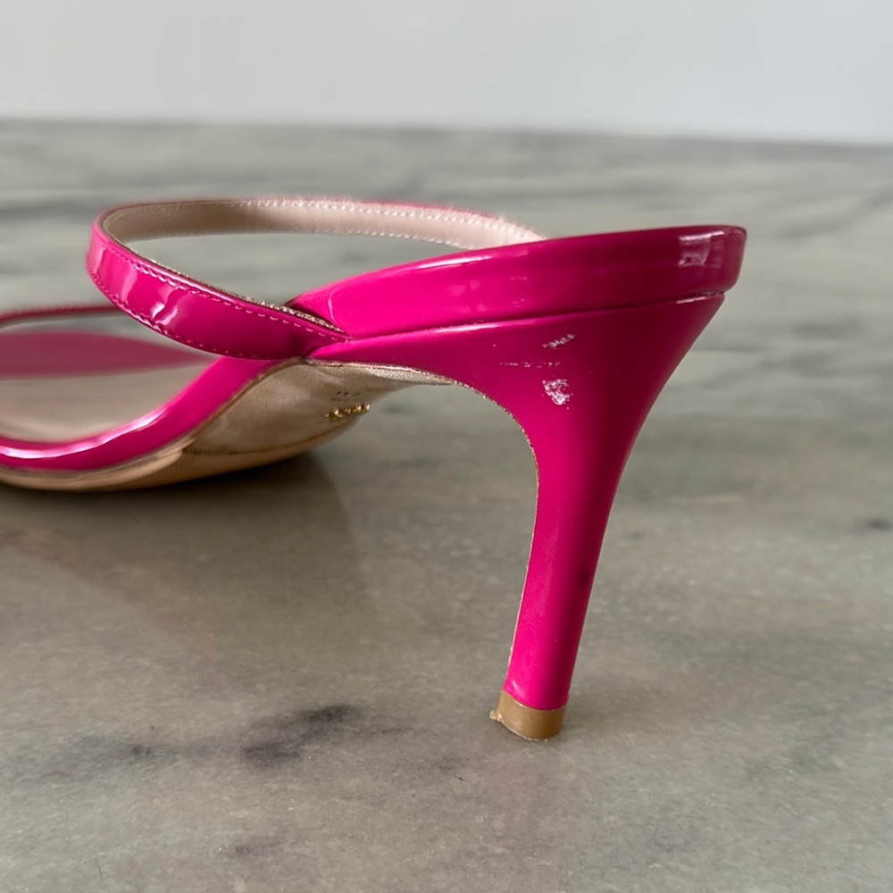 Stuart Weitzman Aleena 75 Patent Hot Pink Size 6 - Picture 13 of 16